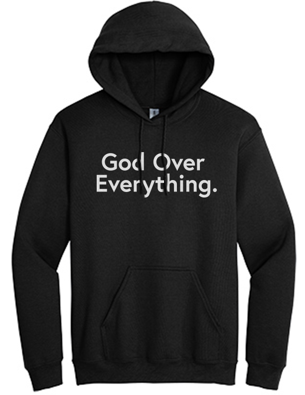 God Over Everything Black Hoodie