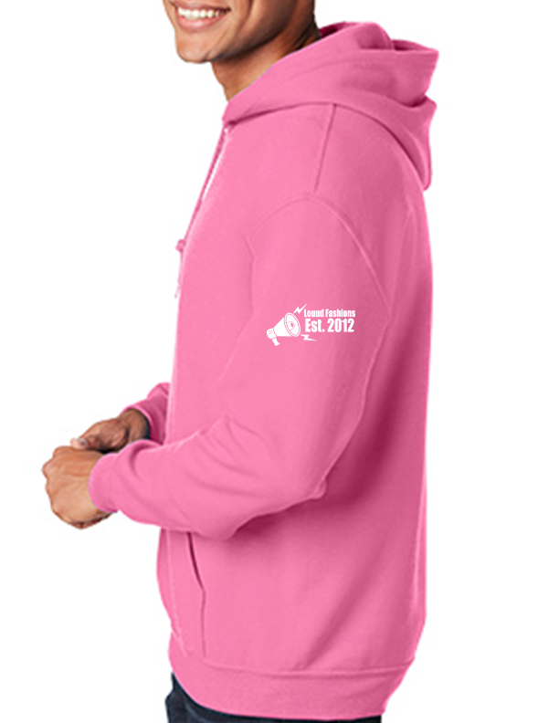 Stop Talking and Do It Pink Hoodie